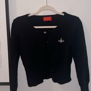Vivienne Westwood Red Label Cardigan Button Up Embroidered Logo Size XS/S